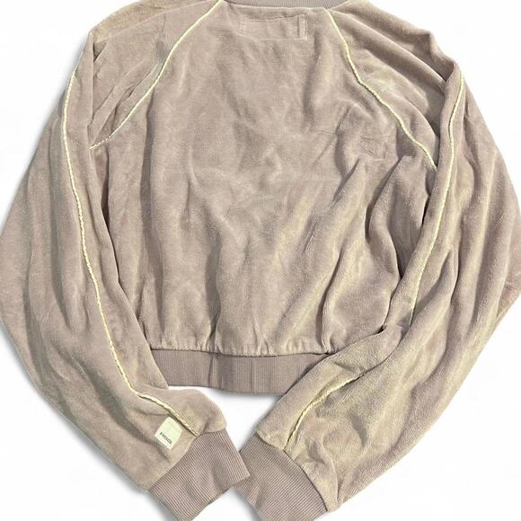 Lavender Velour, RSQ Retro Style Jacket . Size Med - Picture 2 of 3